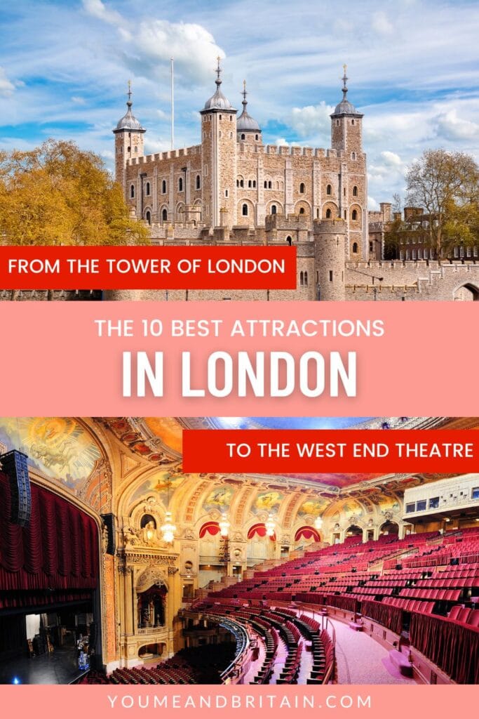 Top attractions in London Pin 2