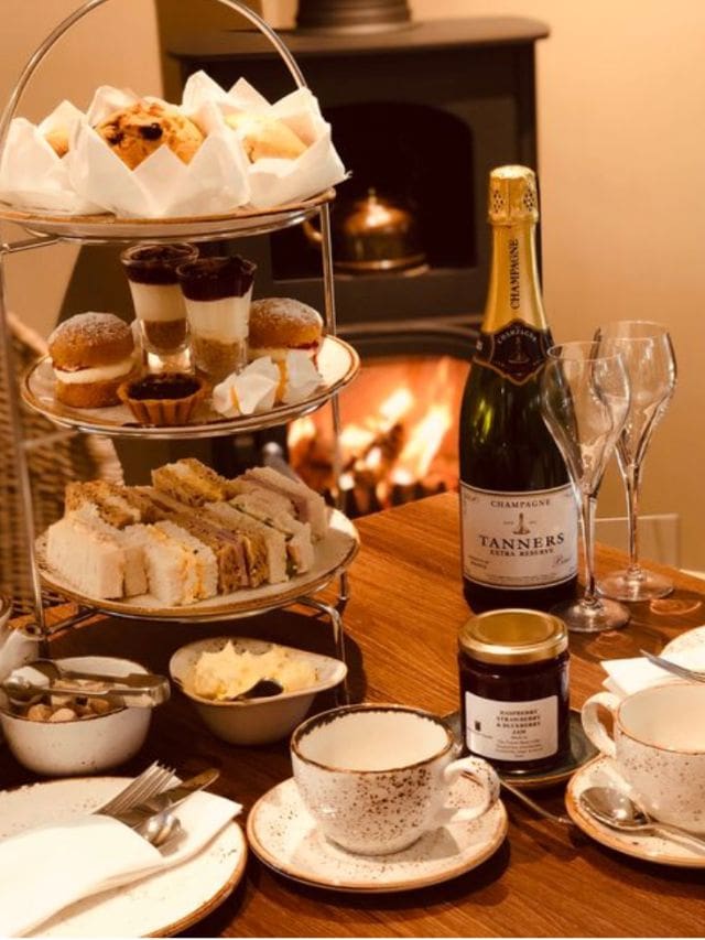 Tower Barn traditional afternoon tea in Chipping Campden.