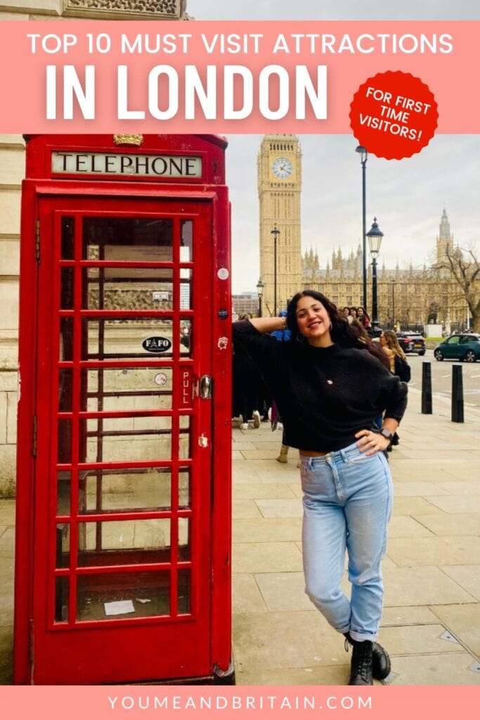 Top attractions in London Pin 1